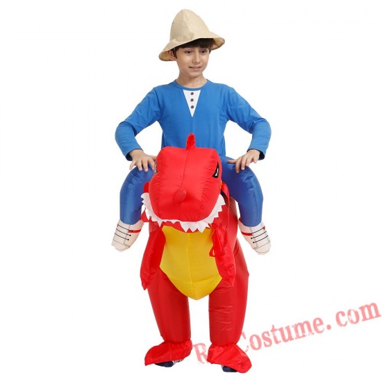 Children Carry On Dinosaur Cosplay Dinosaur Costume 