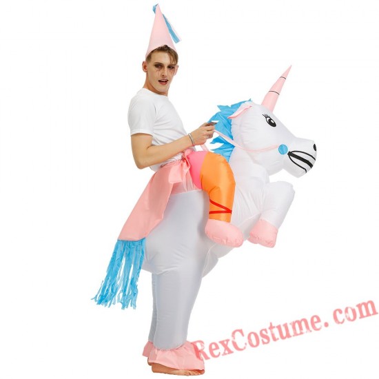 Inflatable Unicorn Costume for Adult