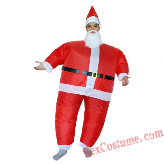 Christmas Santa Claus Inflatable Costume