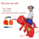 Red Blue Green DinosaurInflatable Costumes