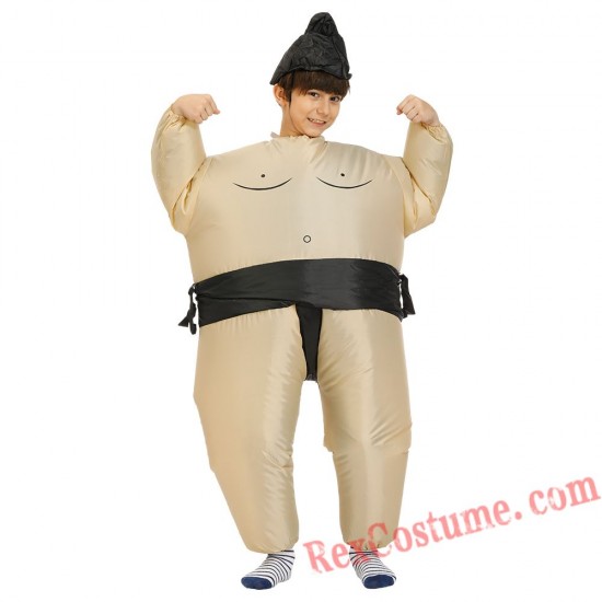 Inflatable Sumo Costume Kids