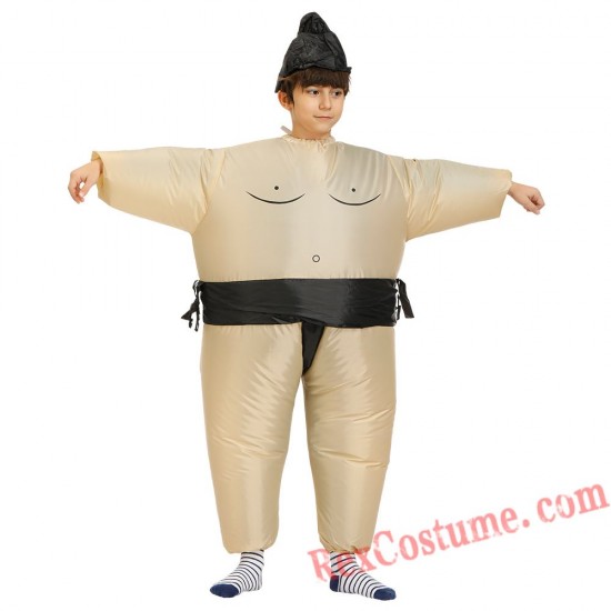 Inflatable Sumo Costume Kids