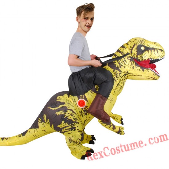 Carry On Dinosaur Adult Inflatable Costume