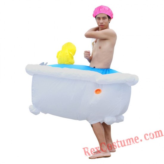 Ride On Bathtub Go Out Inflatable Cosplay Costume