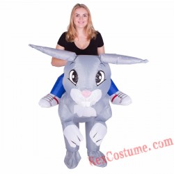 Adult Inflatable blow up Rabbit Costume