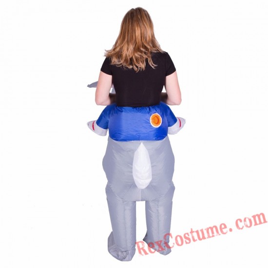 Adult Inflatable blow up Rabbit Costume