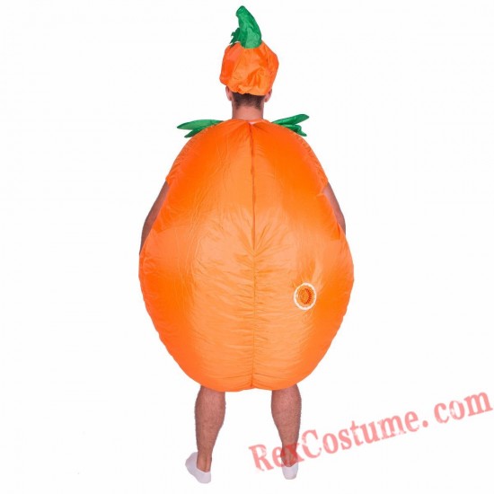 Adult Inflatable blow up Pumpkin Costume