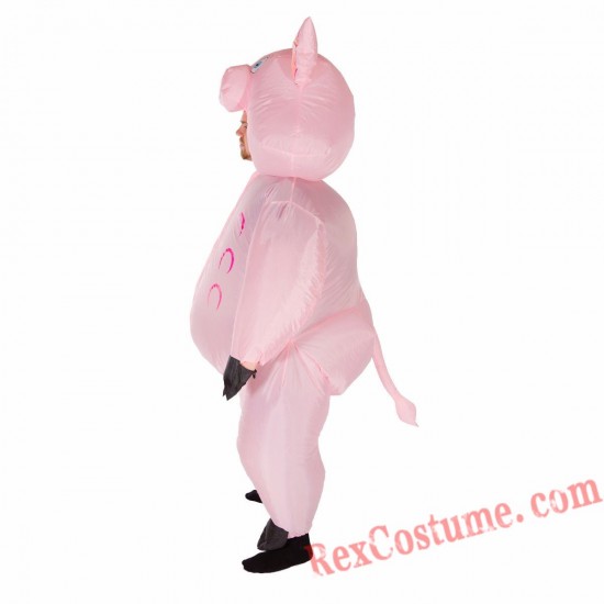 Adult Inflatable blow up Pig Costume