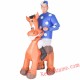 Adult Inflatable blow up Jockey Costume