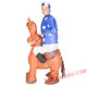 Adult Inflatable blow up Jockey Costume