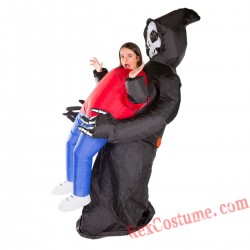 Adult Inflatable blow up Grim Reaper Costume