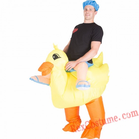 Adult Inflatable blow up Duck Costume