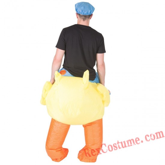 Adult Inflatable blow up Duck Costume