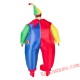 Adult Inflatable blow up Clown Costume