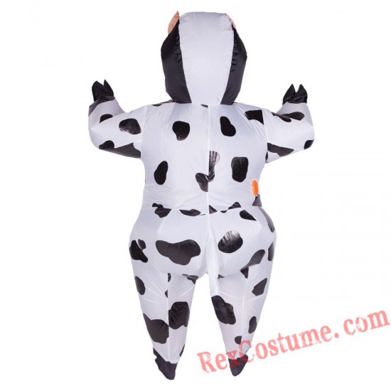 Adult Inflatable blow up Cow Costume