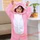 Pink pig Kigurumi Onesie Pajamas Cosplay Costumes for Kids