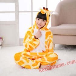 giraffe Kigurumi Onesie Pajamas Cosplay Costumes for Kids