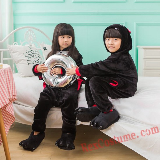 bat Kigurumi Onesie Pajamas Cosplay Costumes for Kids