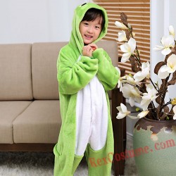 frog Kigurumi Onesie Pajamas Cosplay Costumes for Kids