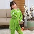 One-eyed Kigurumi Onesie Pajamas Cosplay Costumes for Kids