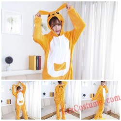 Adult kangaroo Kigurumi Onesie Pajamas Cosplay Costumes