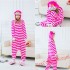 Adult Cheshire Cat Kigurumi Onesie Pajamas Cosplay Costumes