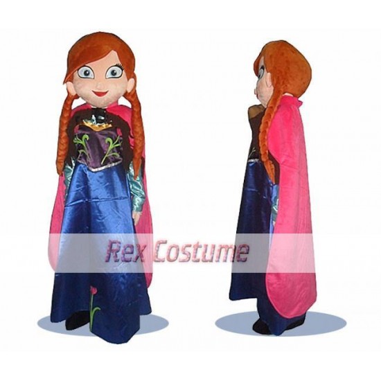 Giant Anna Frozen Mascot Costume