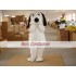 Snoopys white dog Mascot Costume