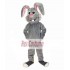Easter Grey Bunny / Rabbit Mascot Costume