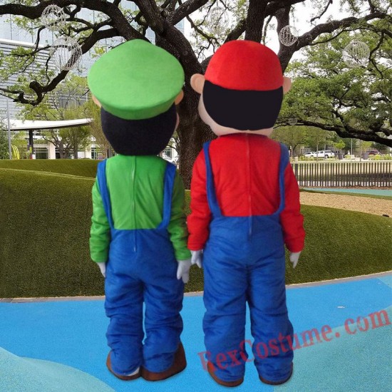 Super Mary Mascot Costume For Adults