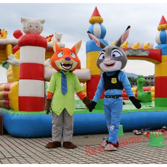 Judy Rabbit Zootopia Mascot Costume For Adults
