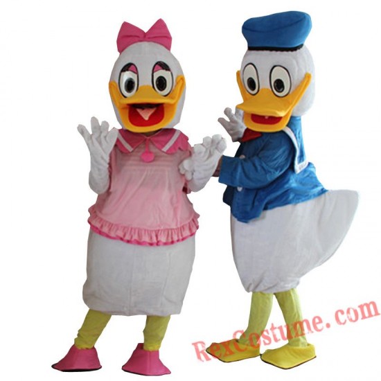 Disney Donald Duck Mascot Costume For Adults
