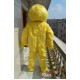 Yellow Sesame Street Mascot Costume For Adults