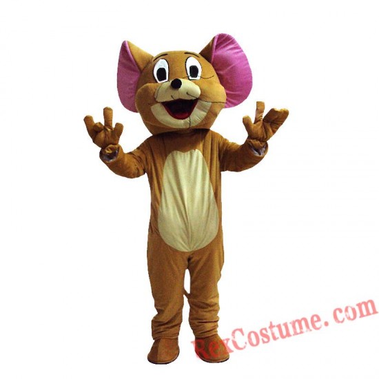 Tom Cat Jerry Mouse Mascot Costume For Adults