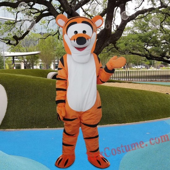 Winnie The Pooh Tigger Mascot Costume For Adults