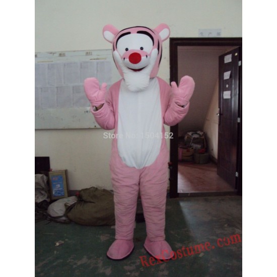Tigger Brown Tiger Mascot Costume for Adult