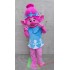 High Quality Deluxe Troll Princess Poppy Mascot Costume