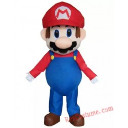 High Quality Helmet Rapid Mario Mascot Costumes Unisex
