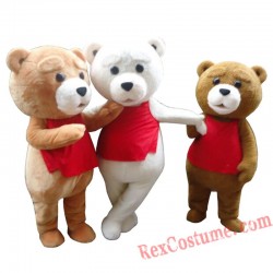 Teddy Bear Mascot Costume