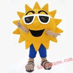 Sun Mascot Costume Suits Cosplay Outfits for Adult