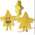 Star Pentagram Mascot Costume for Adult