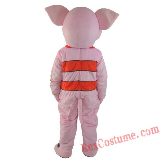 Piglet Pig Mascot Costume Pig Cosplay Costume for Adult