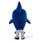 Sea Animal Blue Shark Mascot Costume for Adult