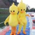 Yellow Duck Mascot Costume Cartoon Character