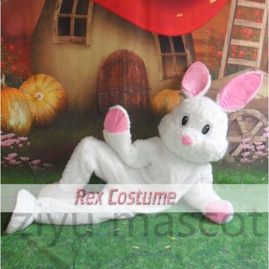 Easter White Bunny / Rabbit Mascot Costume