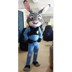 Zootopia Judy Rabbit Mascot Costume for Adult