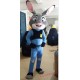 Zootopia Judy Rabbit Mascot Costume for Adult