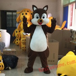 Squirrel Mascot Costume for Adult