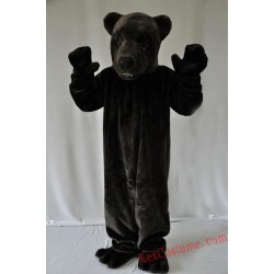 Black Bear Mascot Costume for Adult