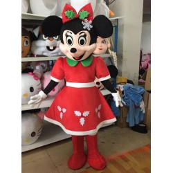 Disney Christmas Mickey Mouse Mascot Costume for Adult